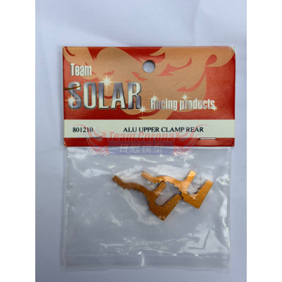 TEAM SOLAR ALU UPPER CLAMP REAR 801210